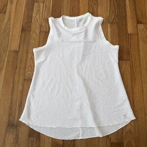 Sofibella Women's Top Sleeveless White Tennis Golf Size XL